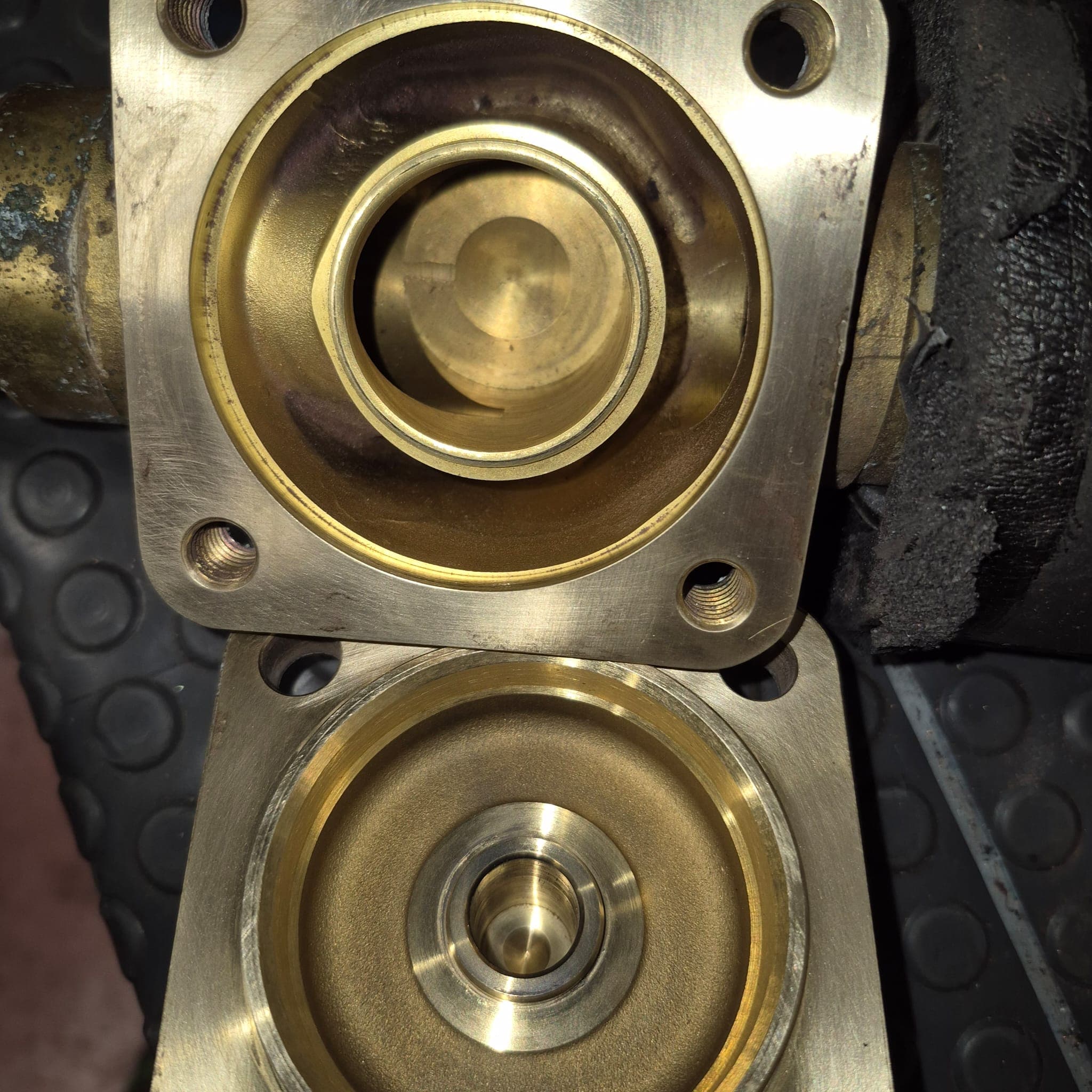 Precision-machined flanges